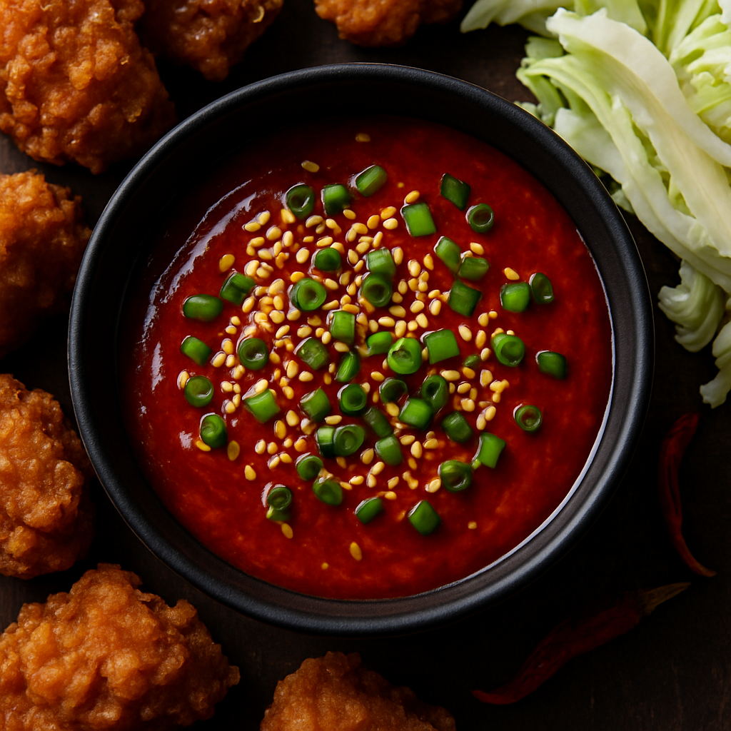 Korean Gochujang Sesame Dip