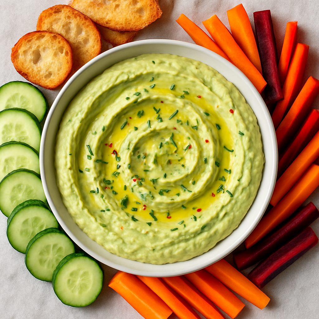 Avocado White Bean Dip