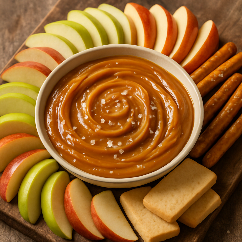 Salted Caramel Apple Dip