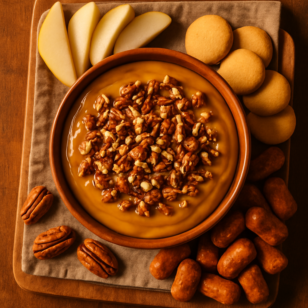 Butterscotch and Pecan Dip
