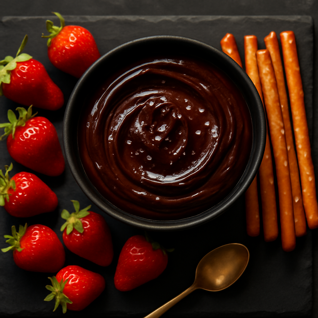 Dark Chocolate Ganache Dip