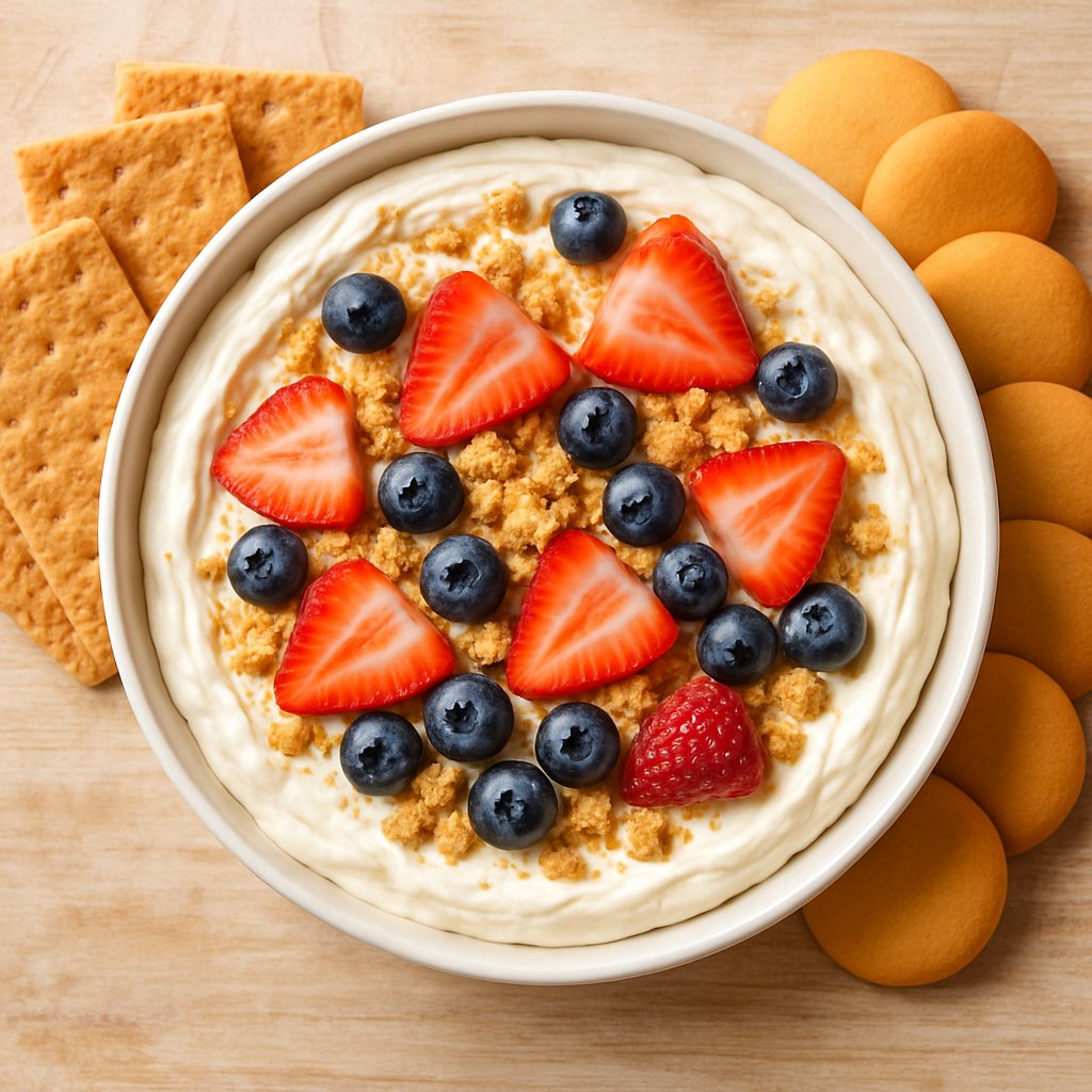 No-Bake Cheesecake Dip