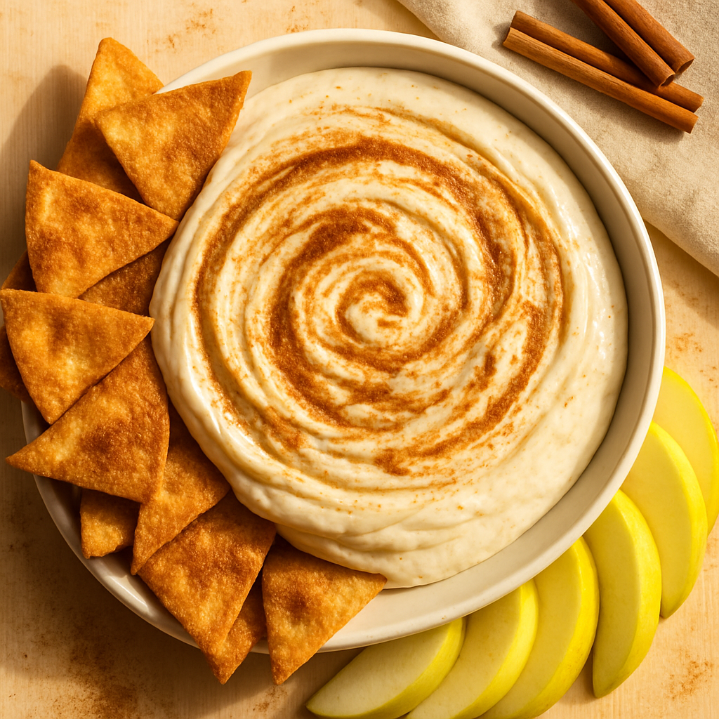 Cinnamon Roll Cream Cheese Dip