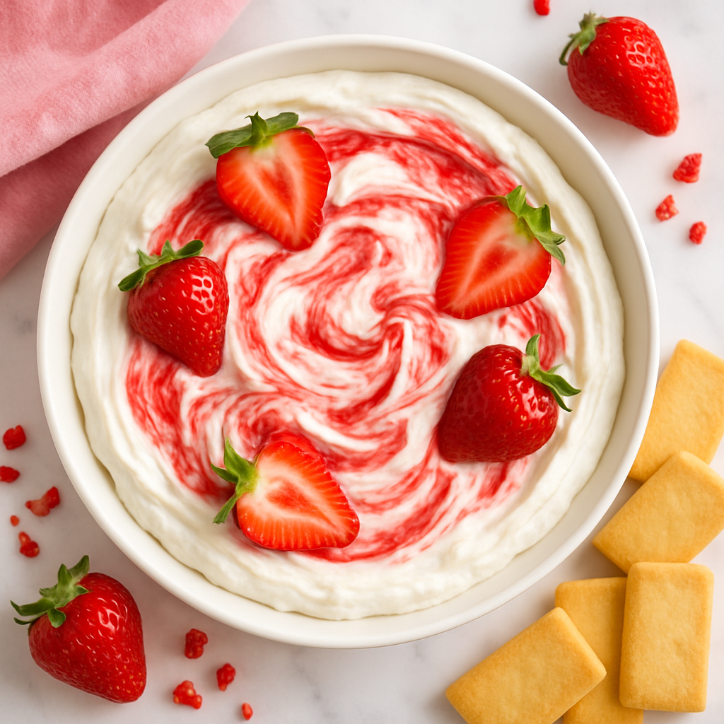 Strawberry Cheesecake Dip