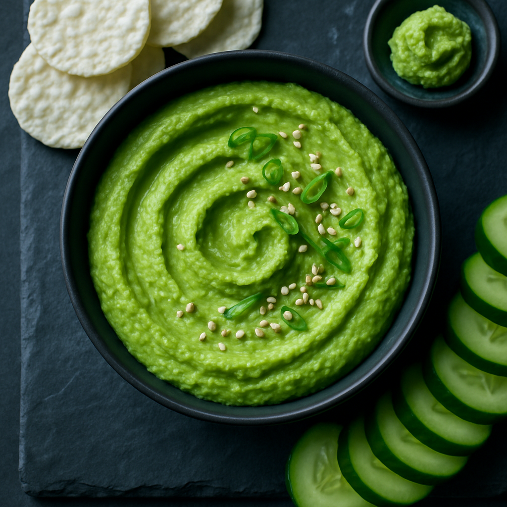 Edamame and Wasabi Dip