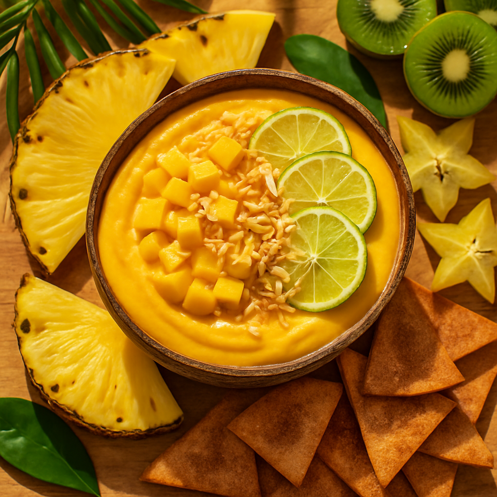 Mango Coconut Tropical Dip