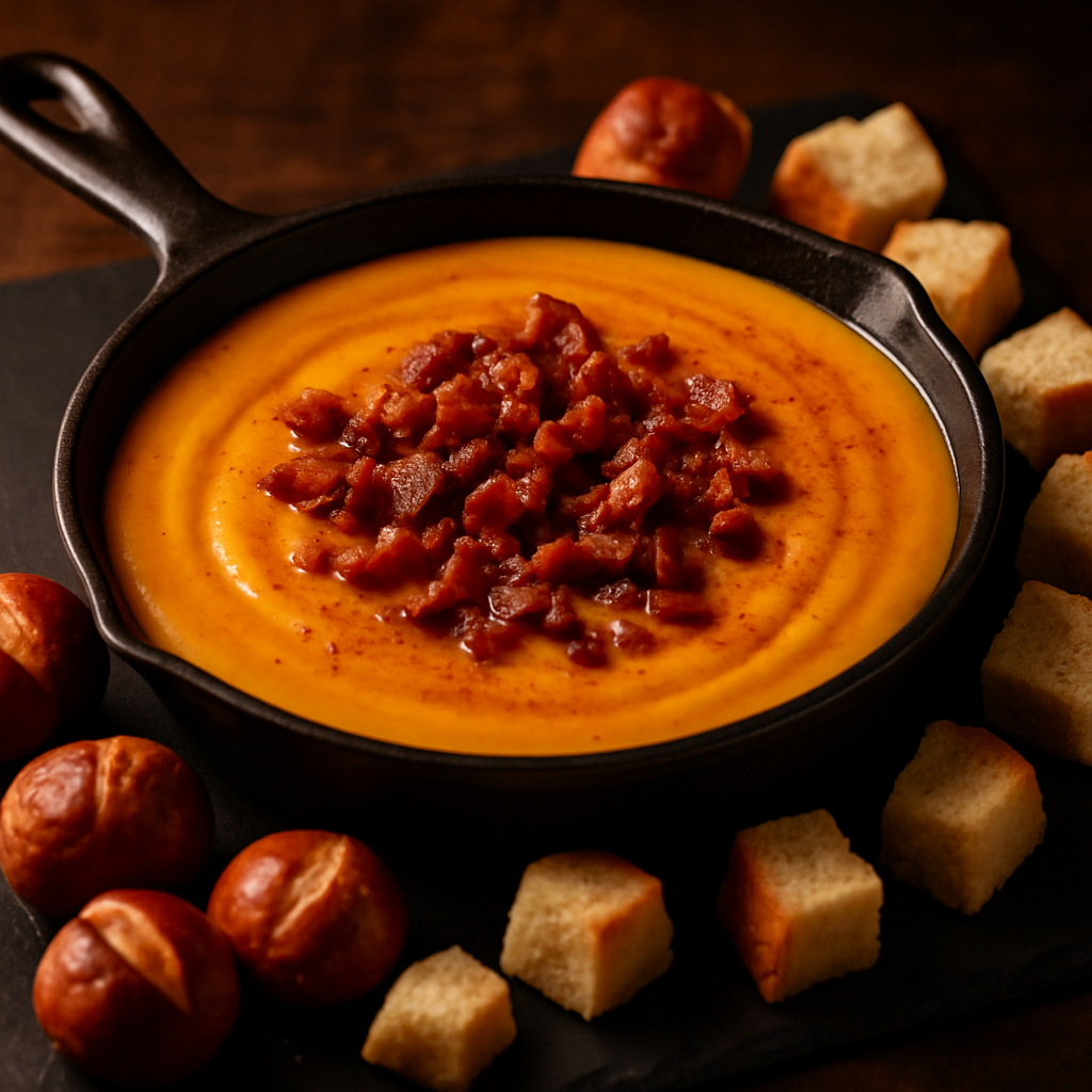 Smoked Cheddar Pub Queso