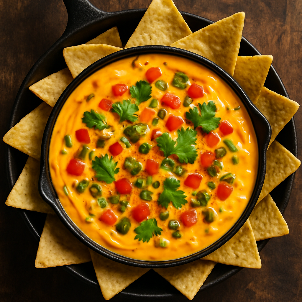 Fully Loaded Nacho Cheese Dip