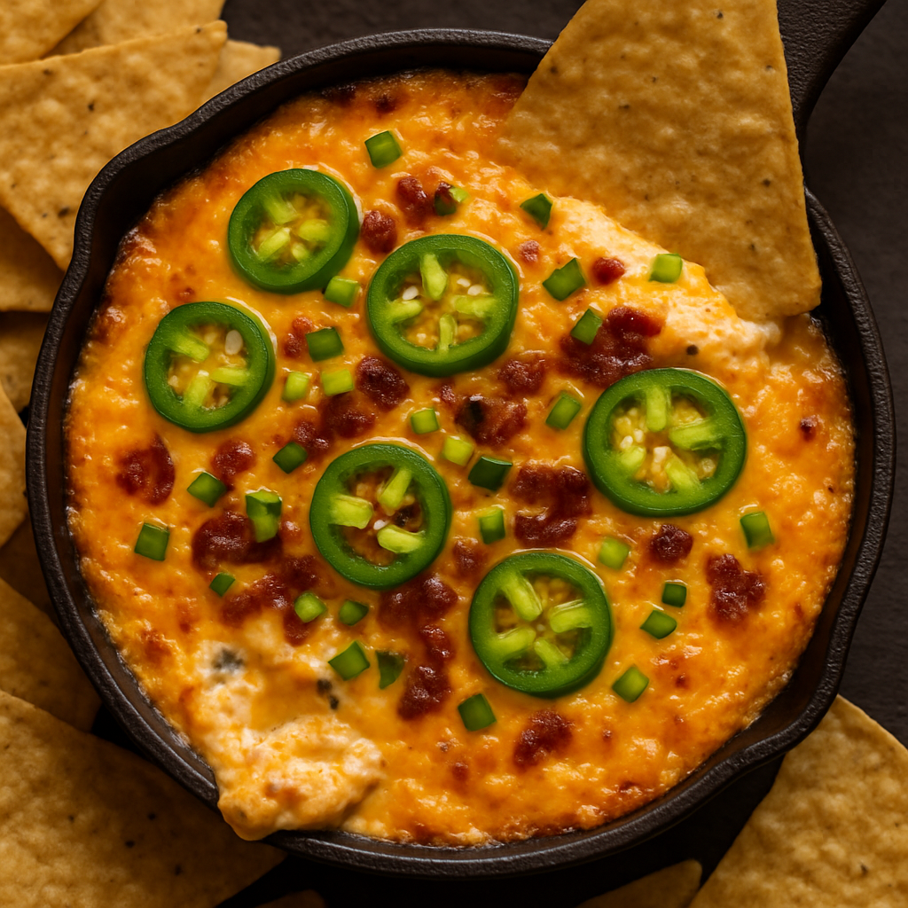 Baked Jalapeño Cheddar Ranch Dip