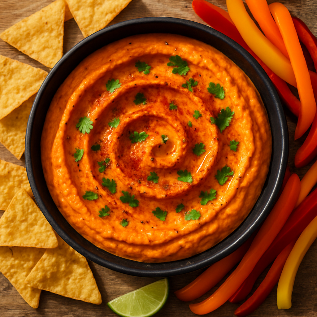 Roasted Sweet Potato Chipotle Dip