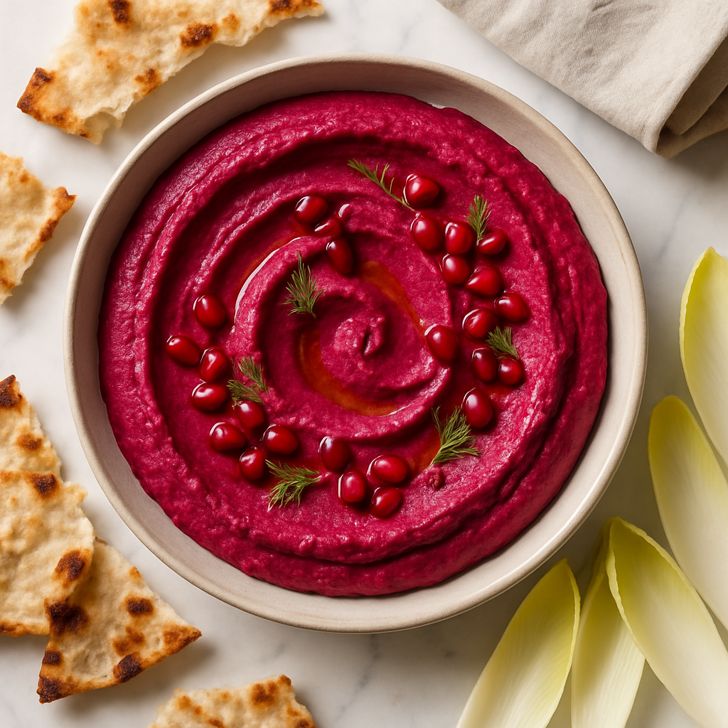 Roasted Beet and Walnut Dip