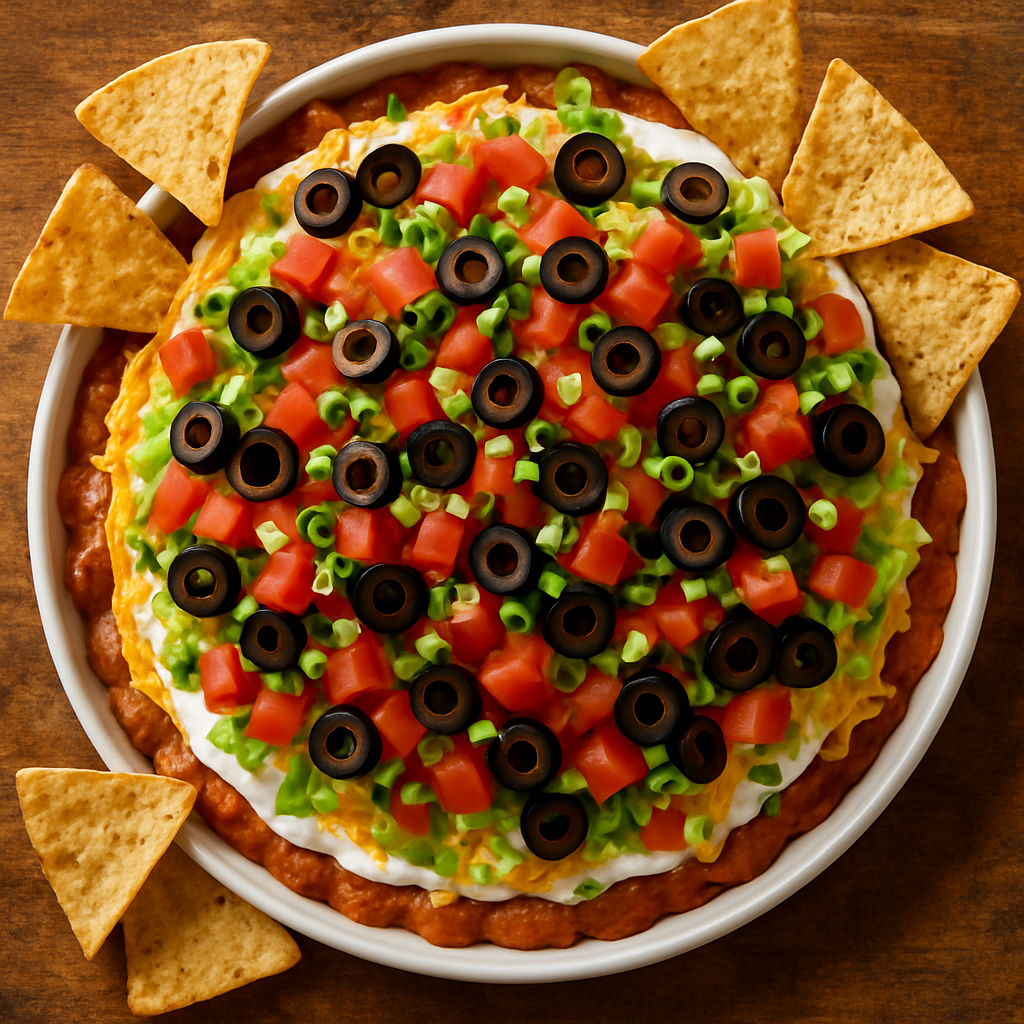 Classic 7-Layer Tex-Mex Dip