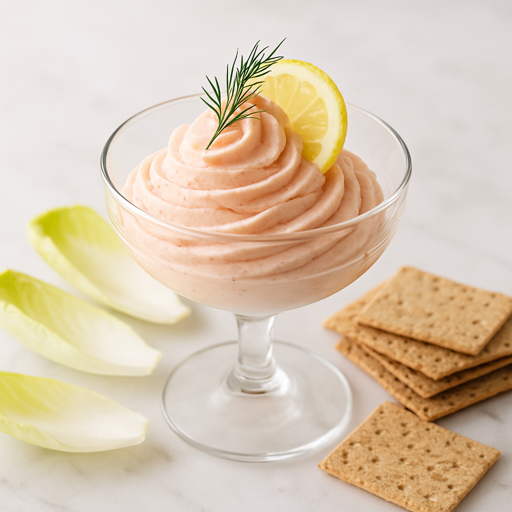 Smoked Salmon and Dill Mousse