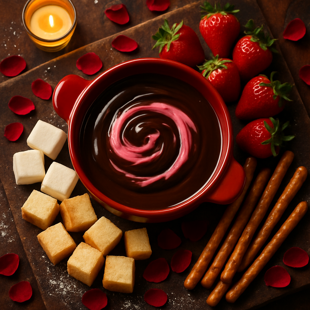 Strawberry Chocolate Fondue