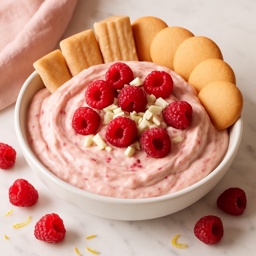 Raspberry Cheesecake Dip