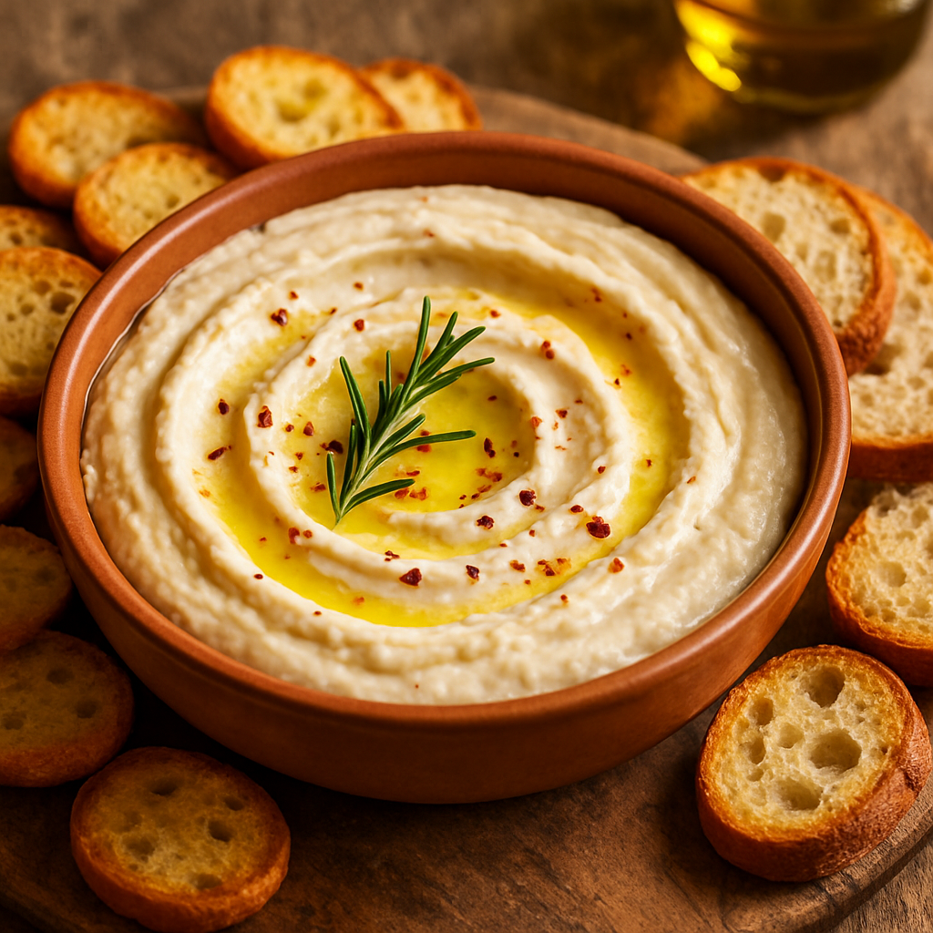 Tuscan White Bean and Rosemary Dip