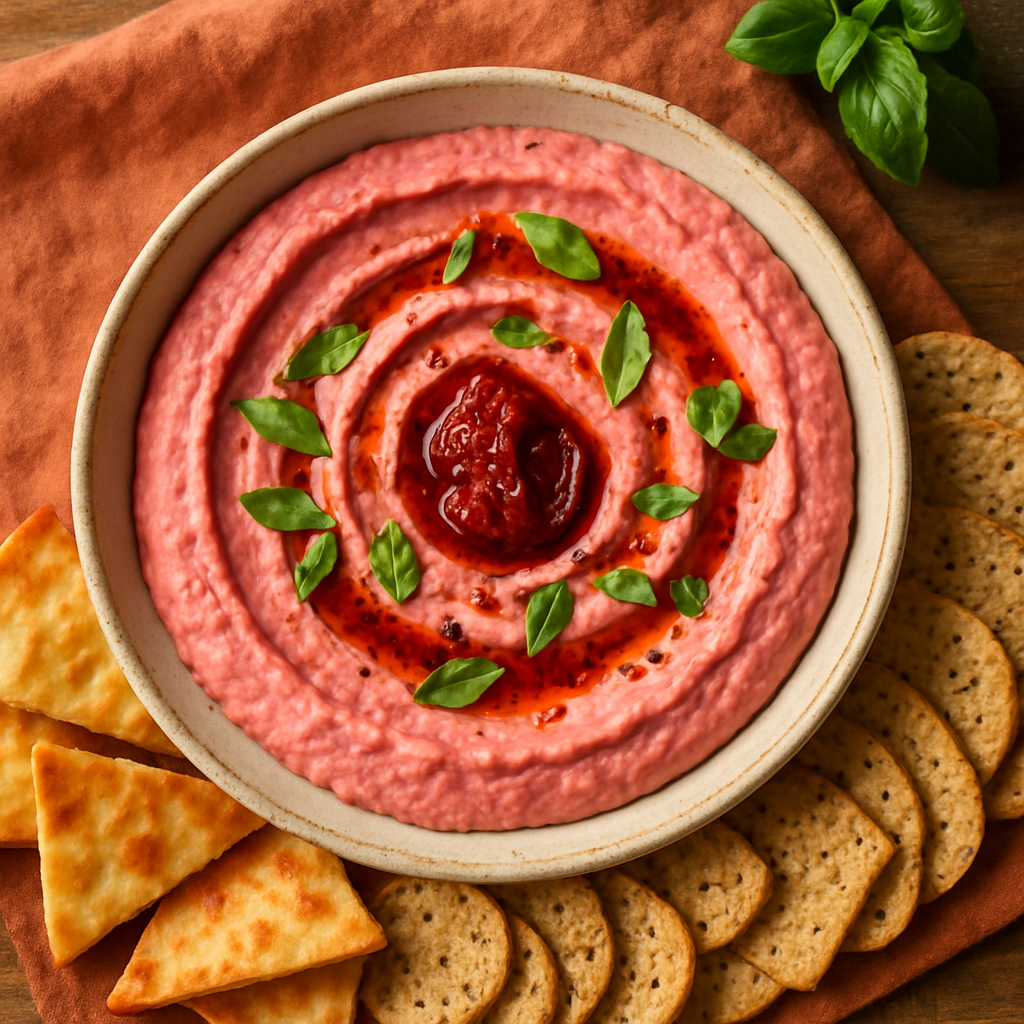 White Bean and Sun-Dried Tomato Dip