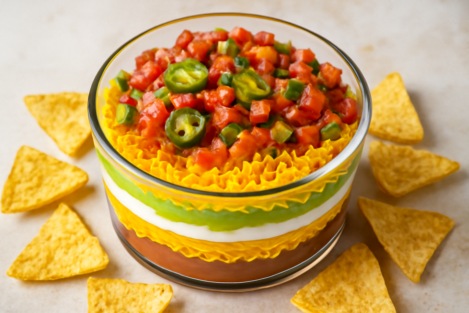 7 Layer Dip: The Iconic Party Dip That Disappears Every Time