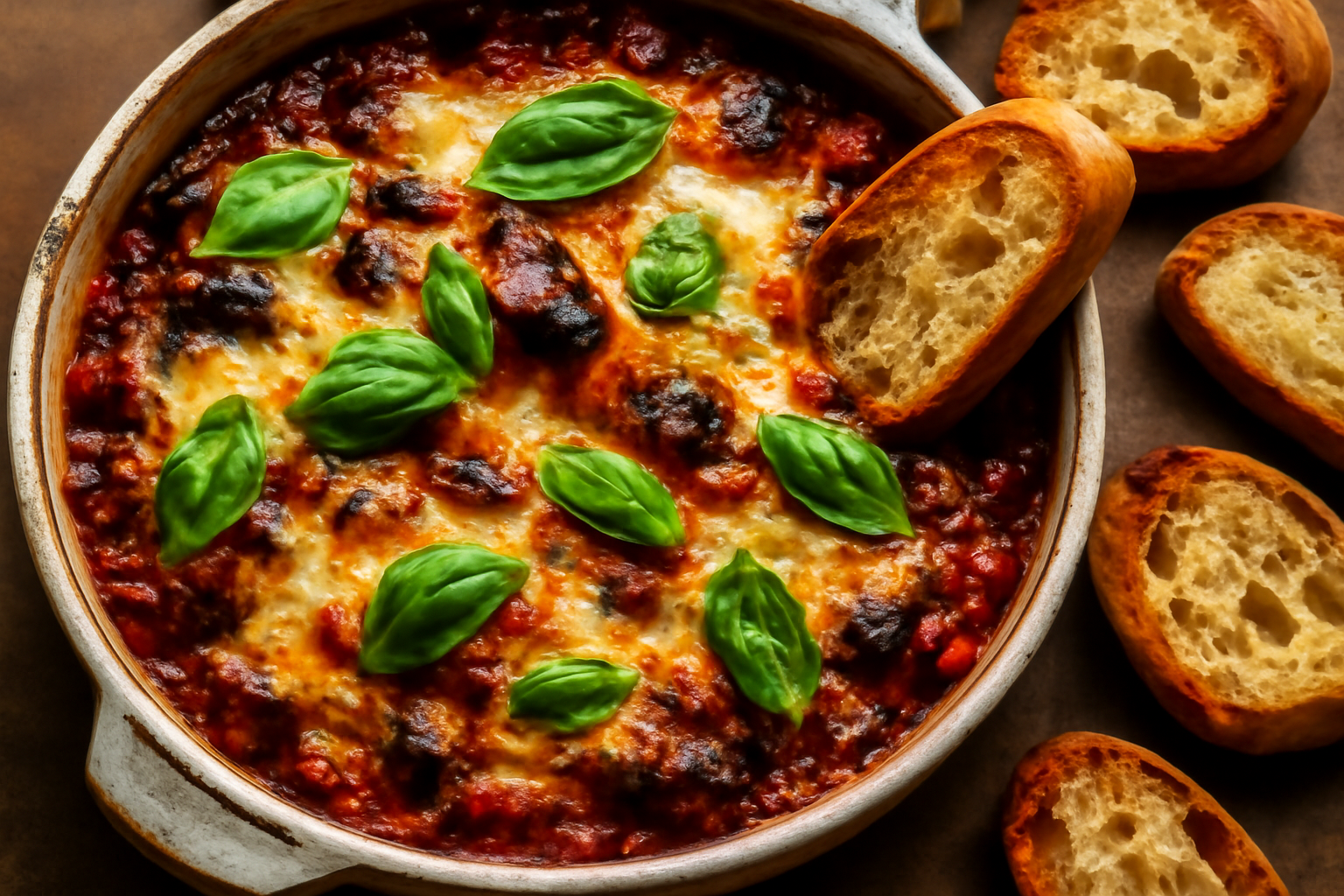 Eggplant Parmesan Dip: Your Favorite Italian Dish Goes Scoopable