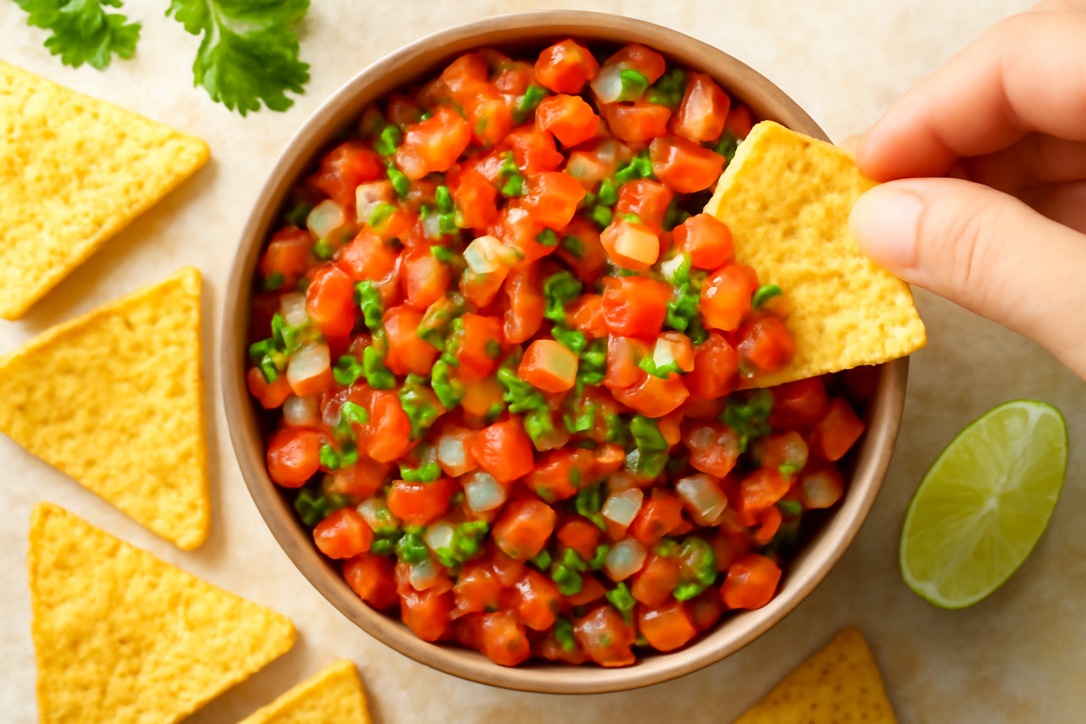 Fresh Salsa (Pico de Gallo): The 10-Minute Dip Better Than Any Jar