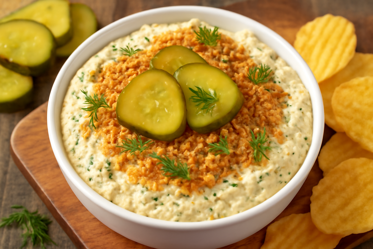 Fried Pickle Ranch Dip: The Unexpected Dip Everyone Will Ask About