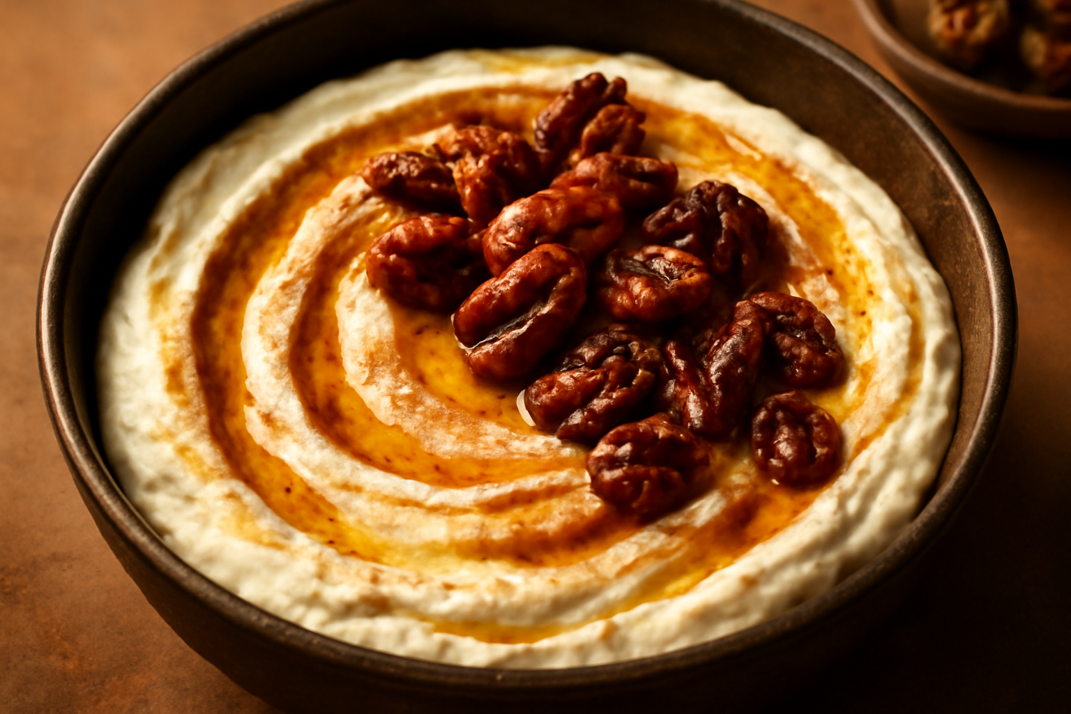 Pumpkin Spice Maple Pecan Whipped Ricotta Dip: Fall's Best Party Appetizer