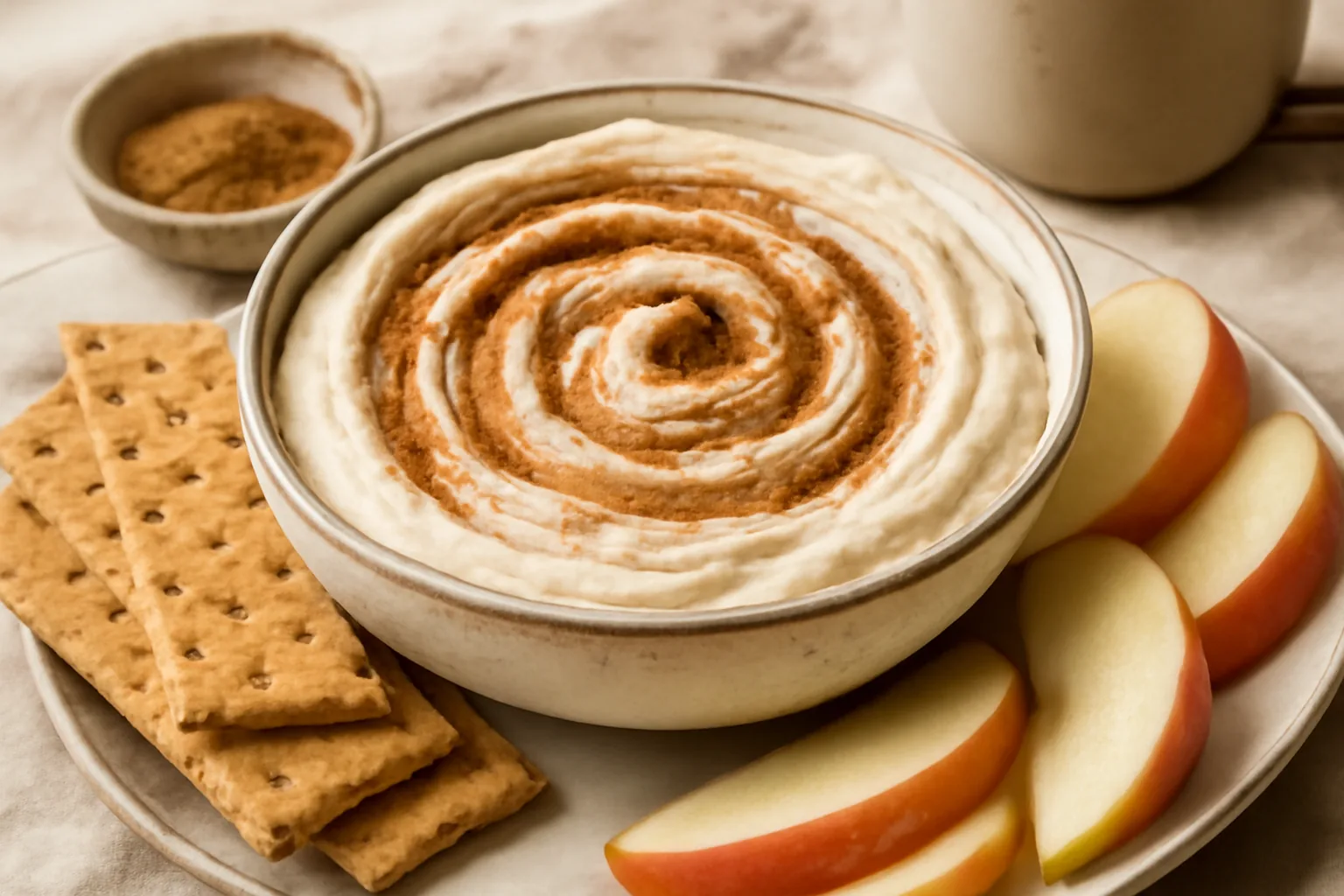 Cinnamon Roll Dip: The 5-Minute Brunch Dessert Dip Your Guests Will Not Believe