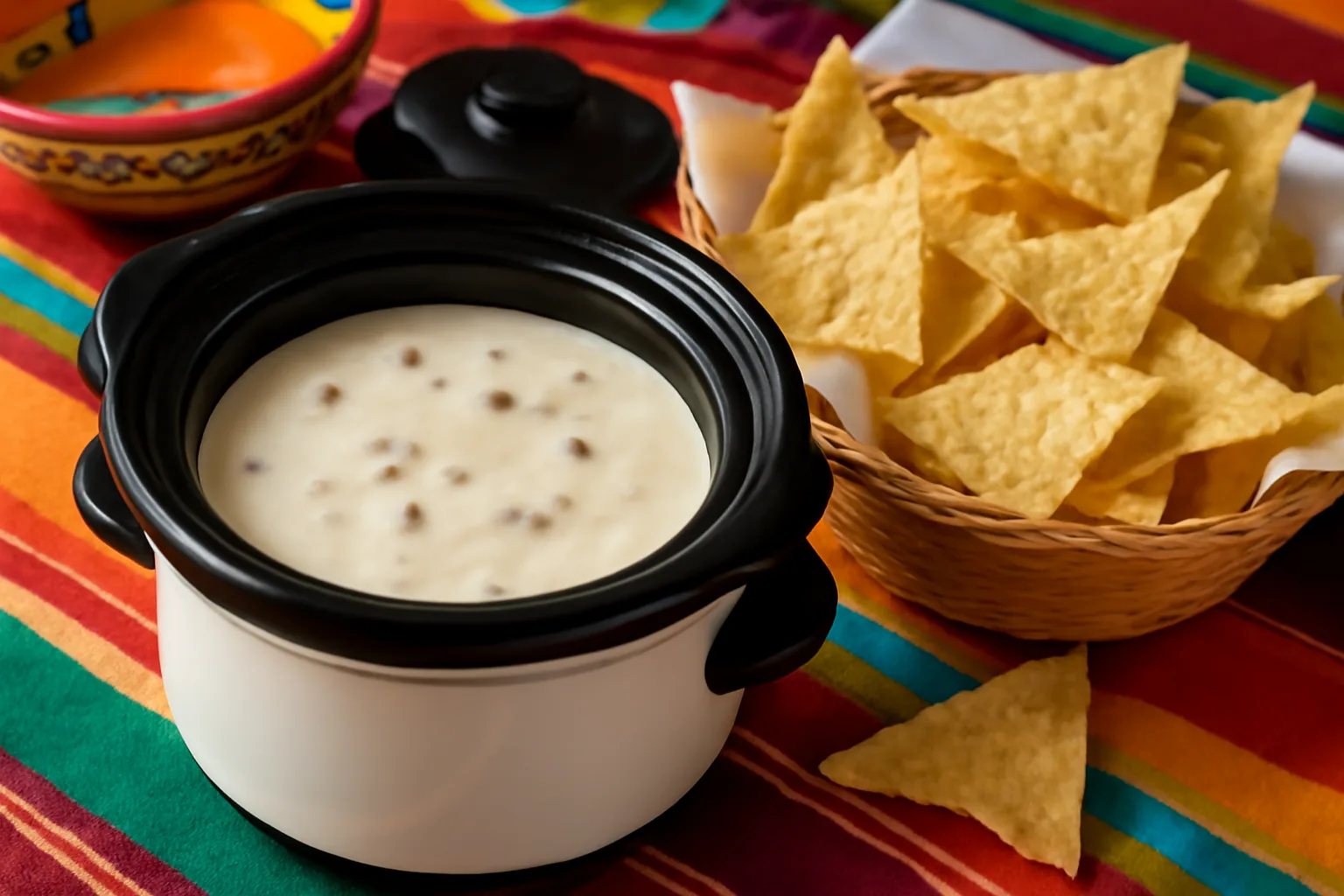 Crockpot Queso Blanco: The Creamy White Cheese Dip That Stays Perfect for Hours