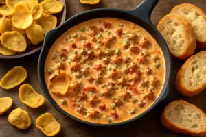 Sausage Cream Cheese Dip: The Hot Southern Party Dip That Feeds a Crowd on the Cheap