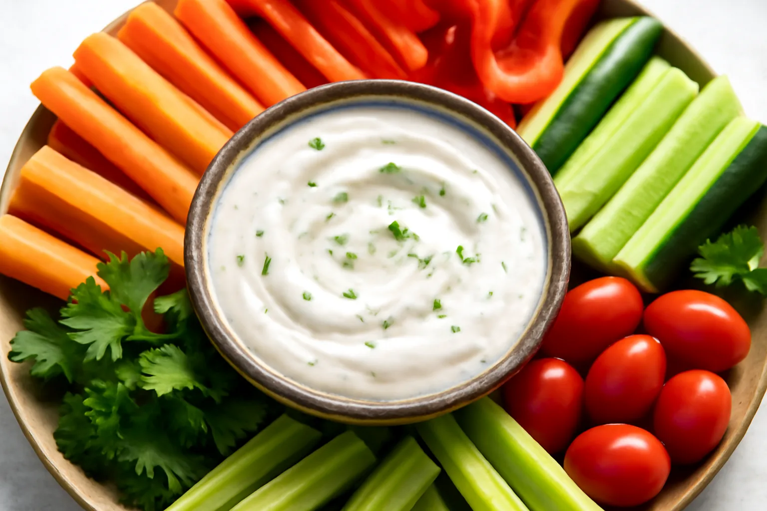 The Best Vegan Ranch Dip: Creamy, Herby, and Nobody Can Tell the Difference
