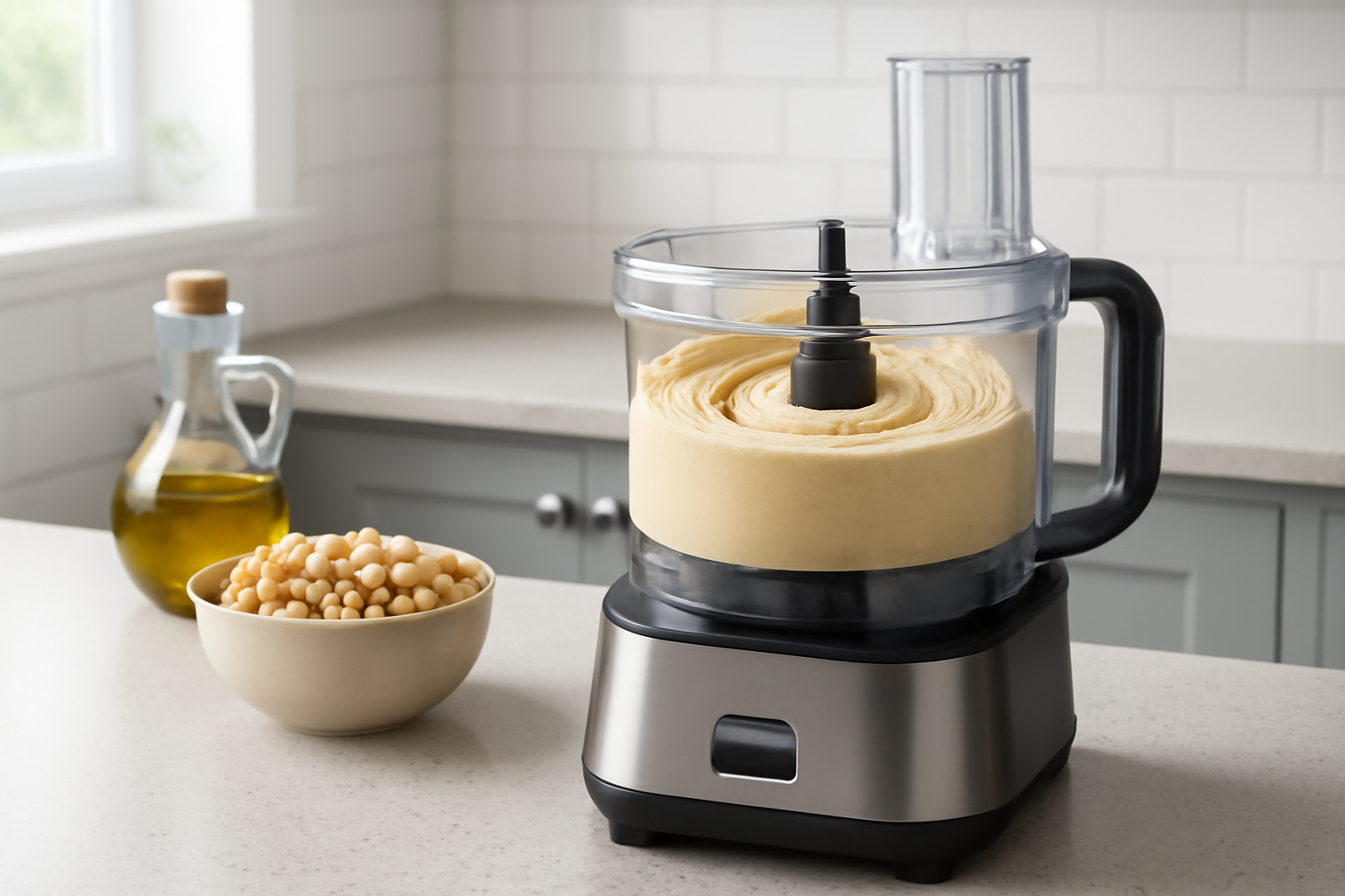 I Tested the KitchenAid Food Processor for Making Hummus — Total Game Changer
