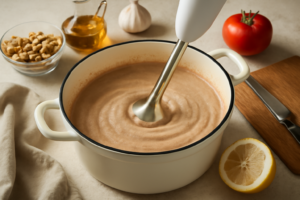 The Immersion Blender I Use for Silky Smooth Hummus and Bean Dips