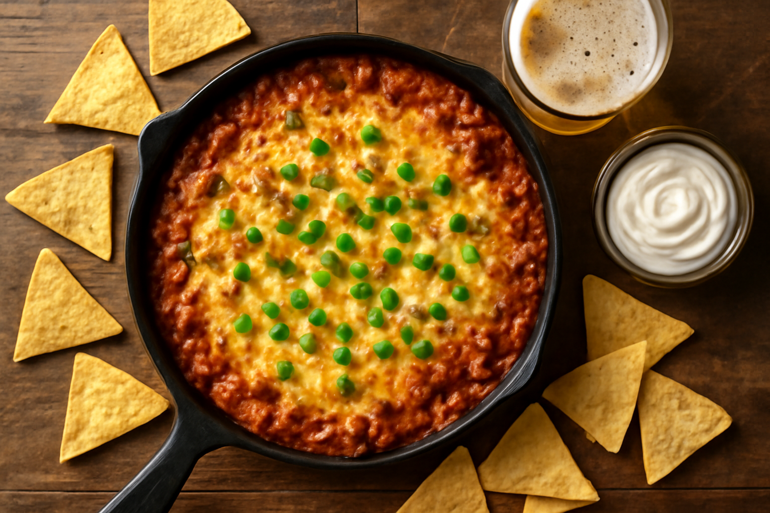 Classic Bean Dip: The Easy Baked Dip That Feeds a Crowd