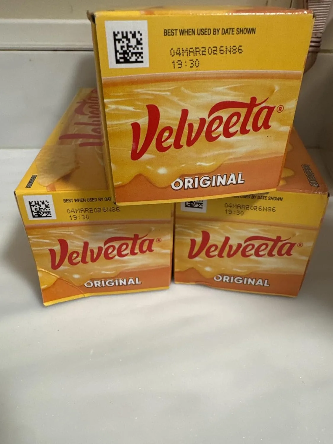 Customer photo of [describe what's shown - e.g., cheese dip container, dip consistency, serving size, etc.]