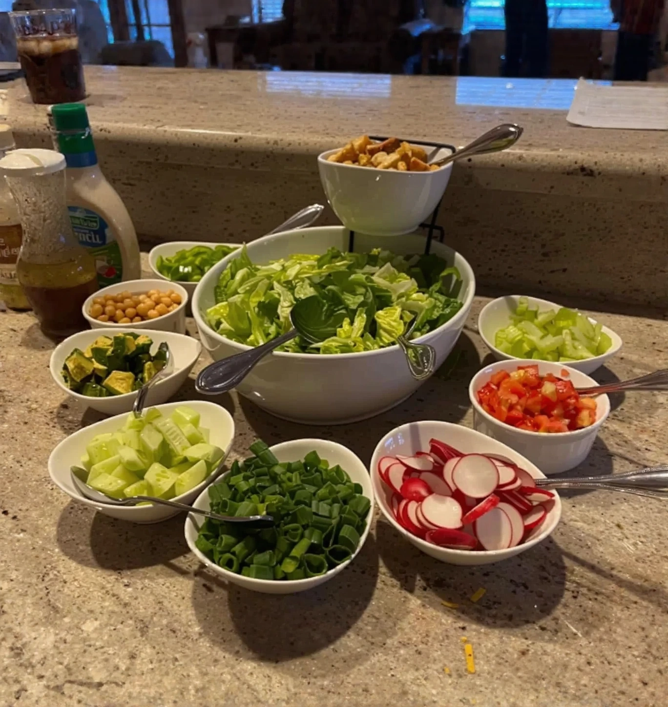 Customer photo of fruity dessert dip served at a summer party with fresh fruit
