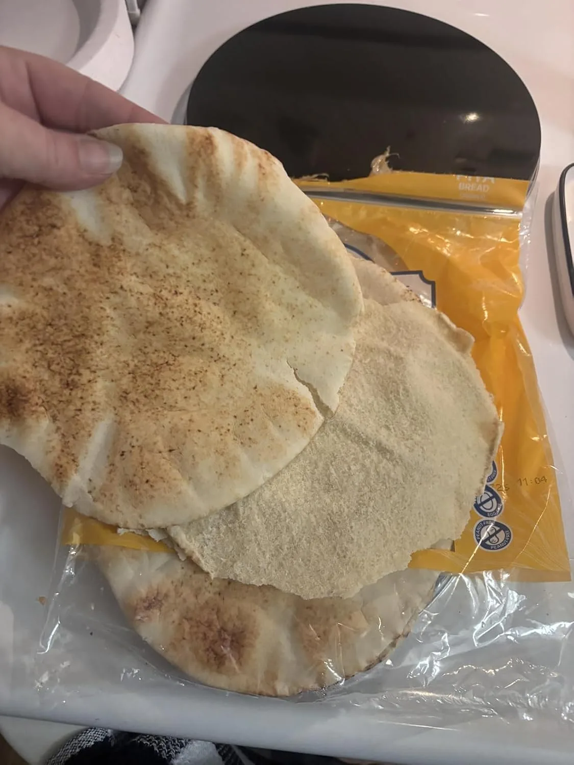 Customer review photo for Homemade Pita Chips Three Ways: The Crunchy Dipper That Beats Store-Bought Every Time