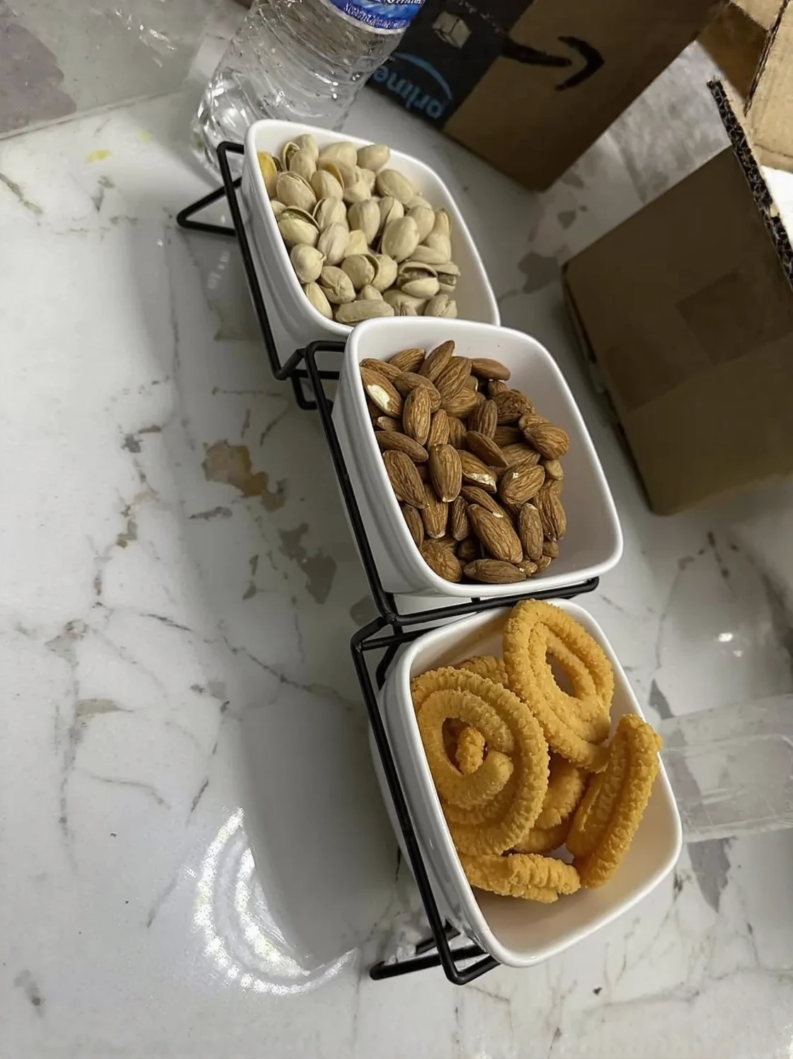Customer photo of Greek yogurt dip served with fresh vegetables and crackers