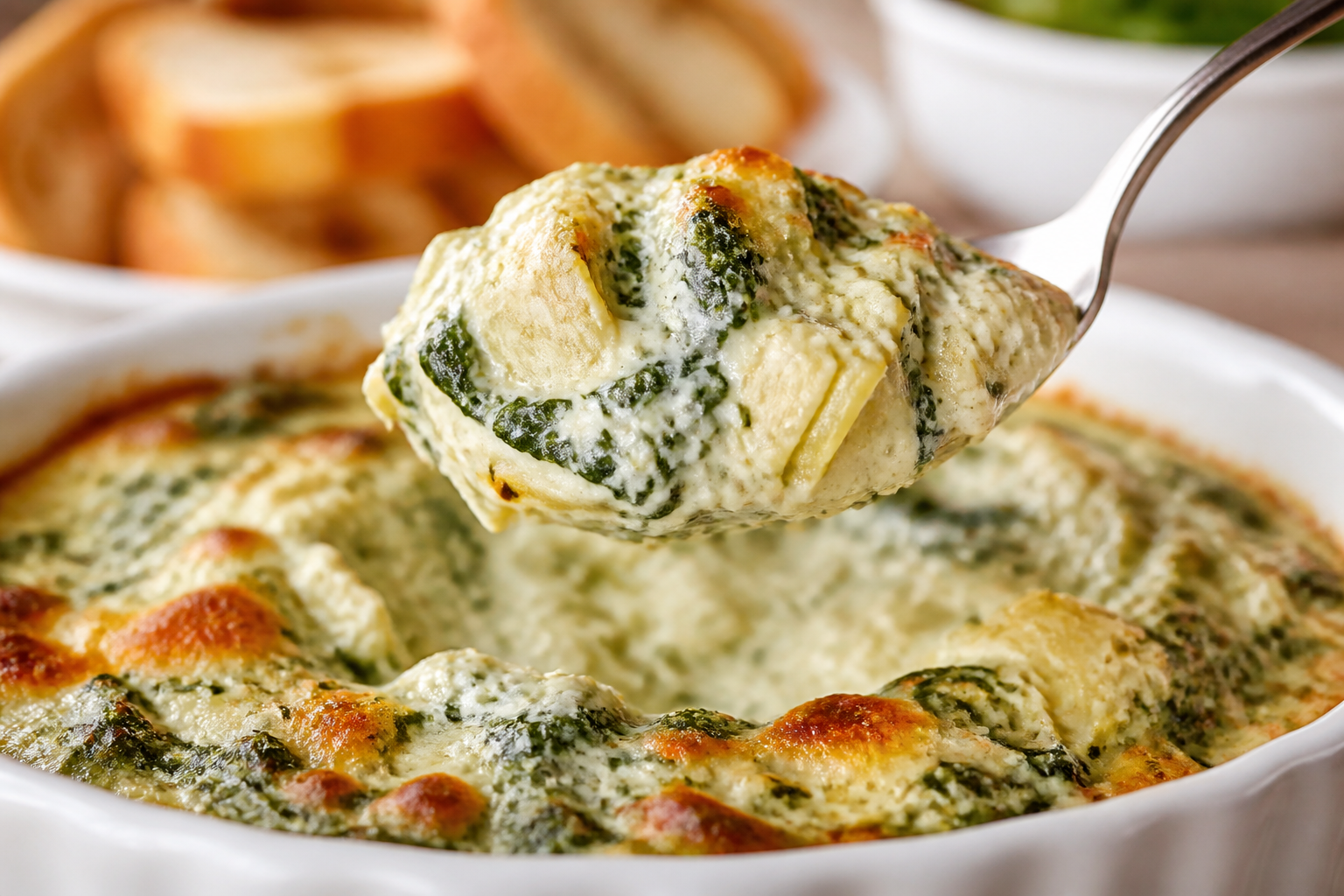 How to Keep Spinach Artichoke Dip From Getting Stringy When It Cools