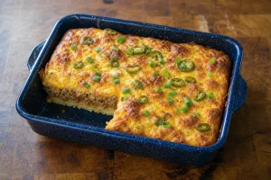 John Wayne Casserole: The Biscuit-Crusted Beef Bake That Needs a Dry Skillet