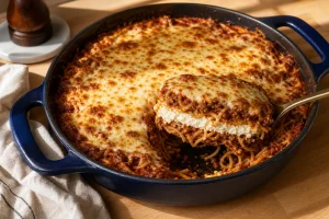 Million Dollar Spaghetti: The Cream Cheese Layer, Done Right