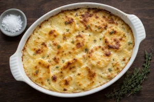 Scalloped Potatoes: Creamy, Properly Set, and Not a Speck of Cheese